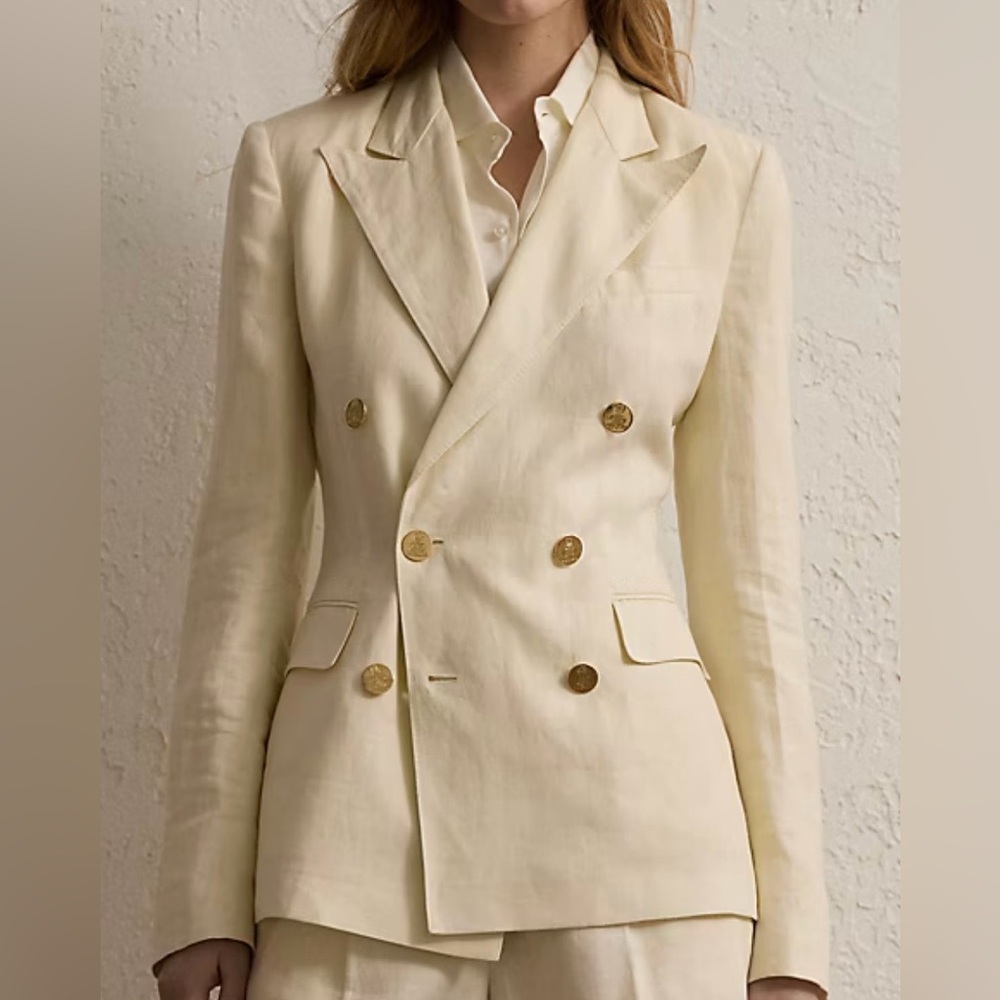 Ralph Lauren Collection Camden Linen Jacket - Picture 10 of 14